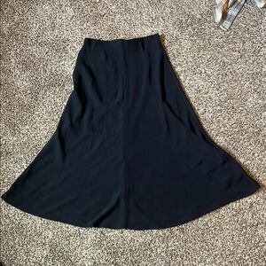 Aritzia Babaton Black Midi Skirt